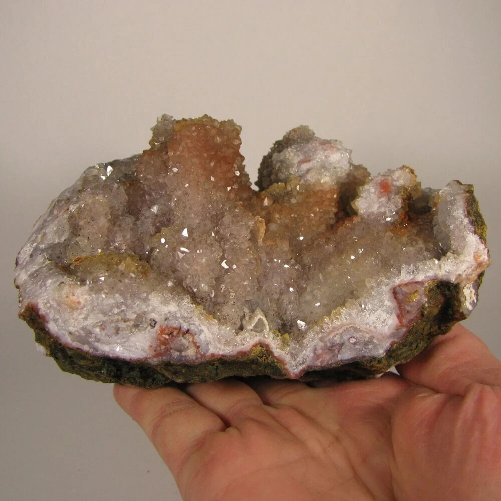 5.3″ AMETHYST Crystals Cluster – Morocco – 2.5 lbs