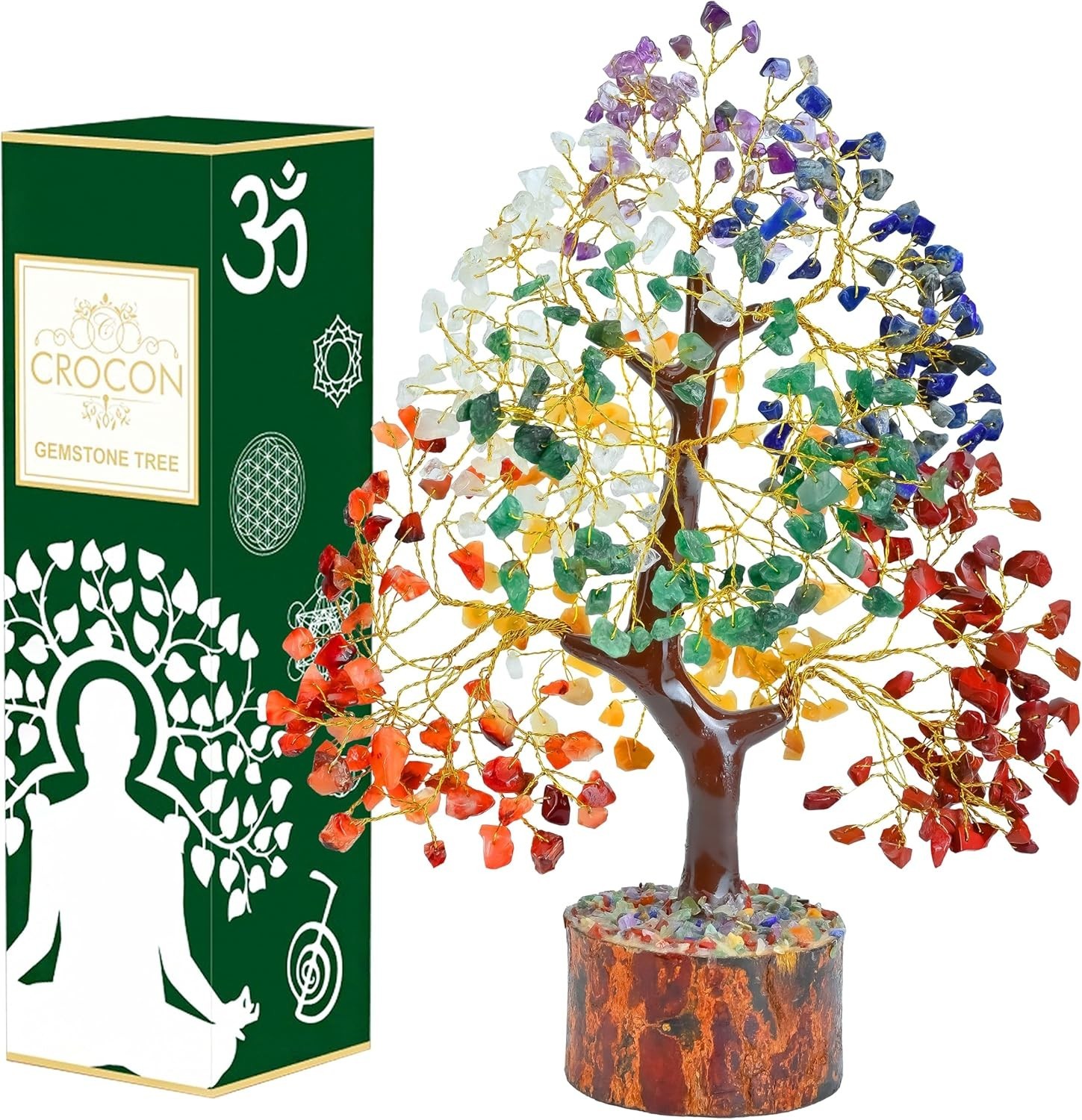 The 7 Chakra Crystal Tree of Life, Birthday Gifts for Women & Men | Healing …