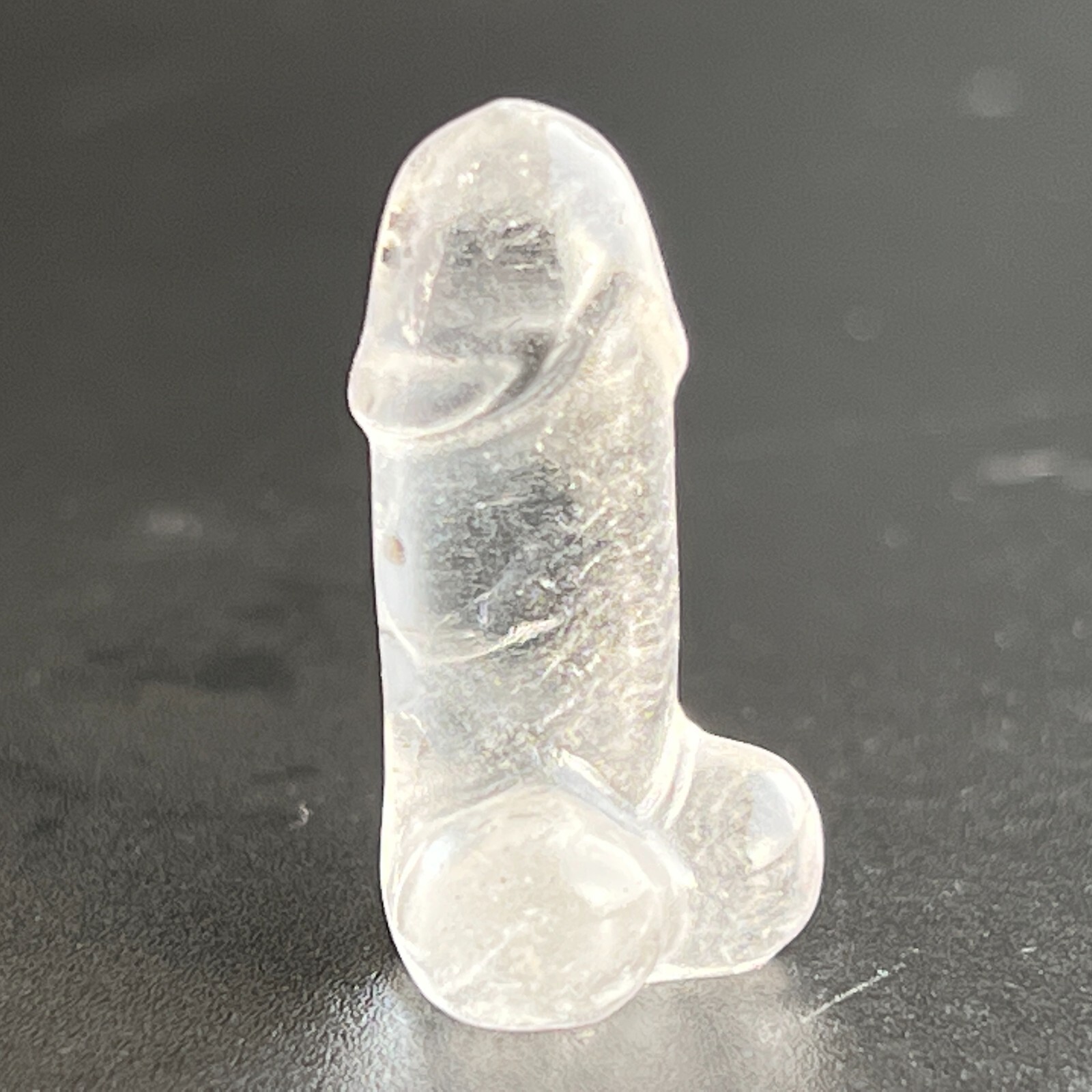 Top 1.1″ Natural clear quartz Male Penis gem Quartz Crystal Reiki Healing 5pcs