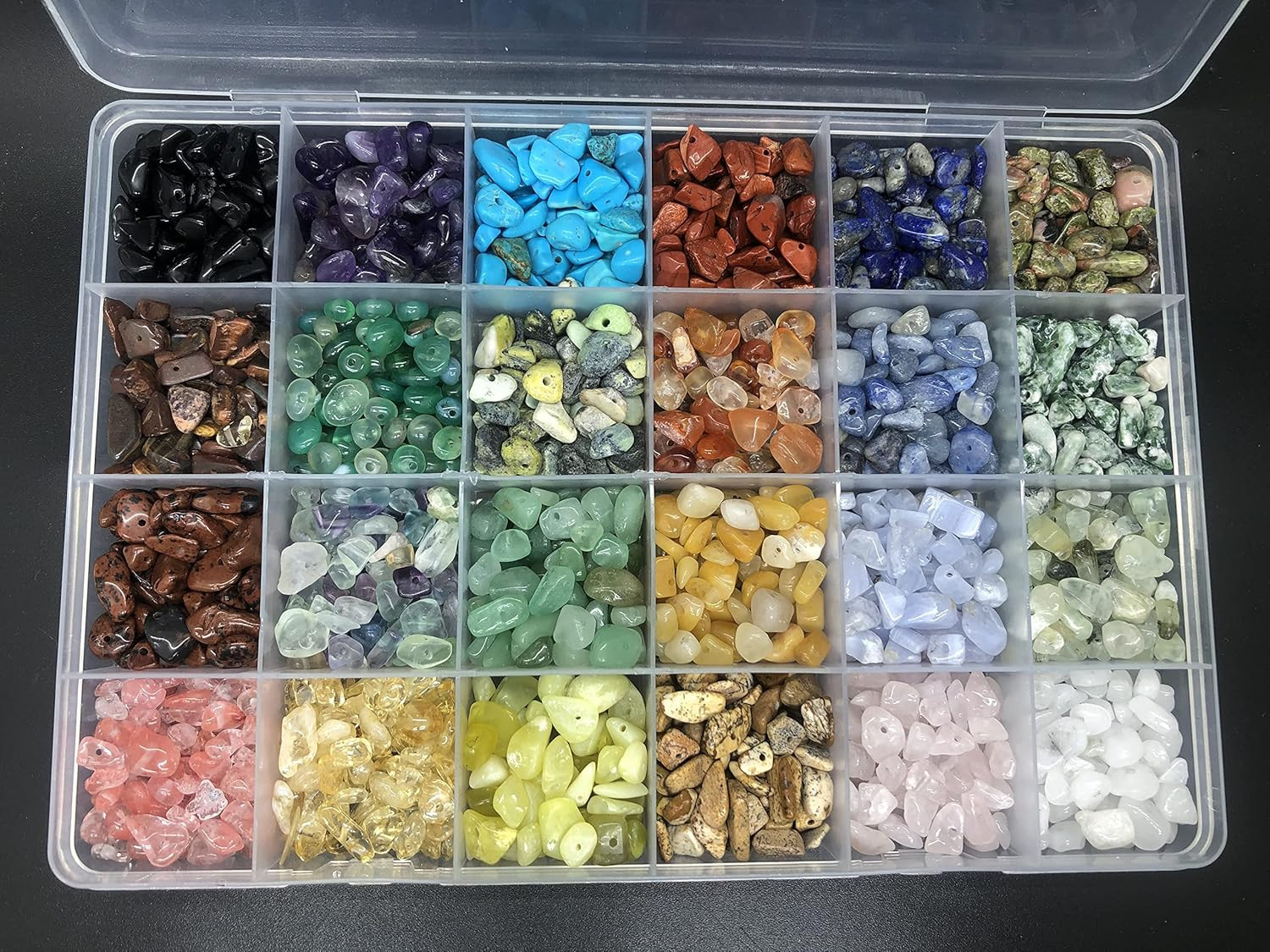 Gemstone Beads Natural Irregular Shaped Stone Chips Crystal Energy Healing Power