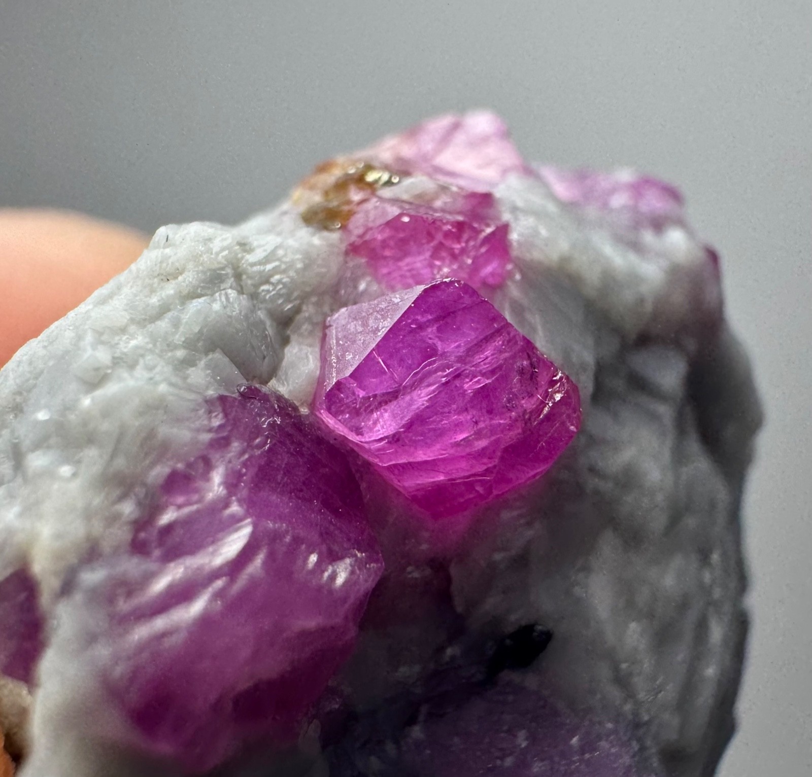 71 Ct Natural Ruby Crystal On Matrix From Jegdalak Afghanistan