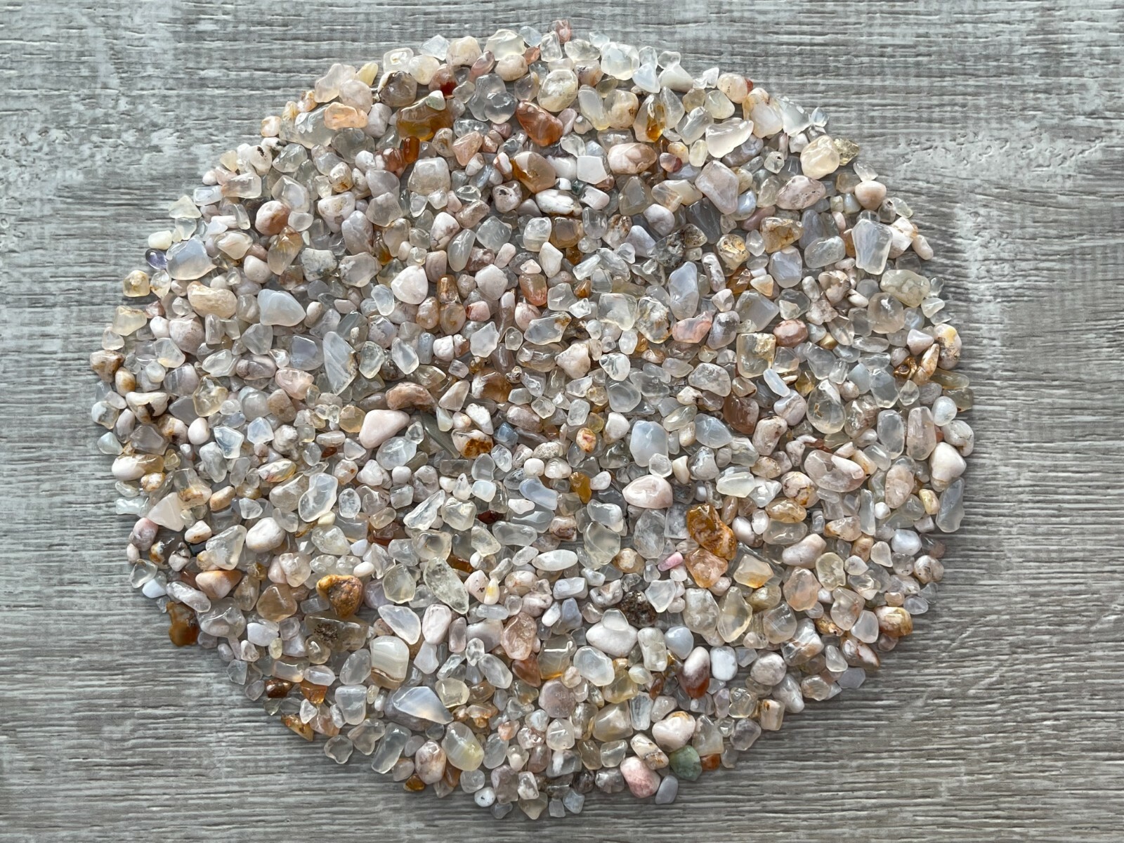 Grade A++ Cherry Blossom Flower Agate Semi Tumbled Gemstone Mini Chips 4 – 13 mm