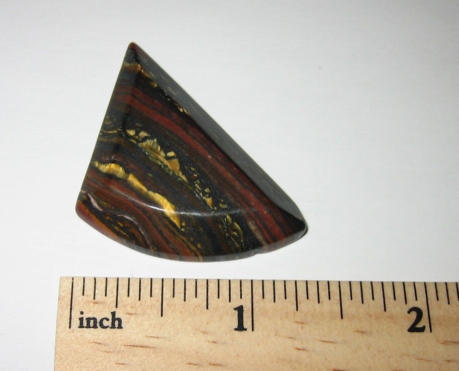 1.6″ TUMBLED POLISHED NATURAL TIGER IRON STONE MINERAL FROM AUSTRALIA ~ 11.8g *2