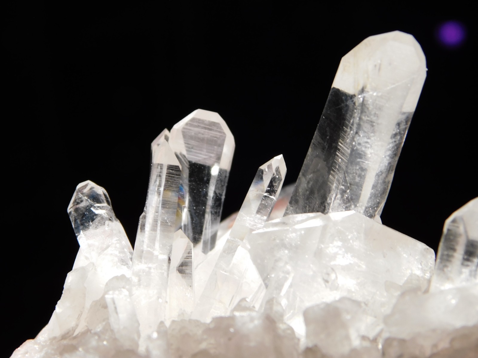 TRANSLUCENT Quartz Crystal Cluster From Collier Creek ARKANSAS 69.0gr