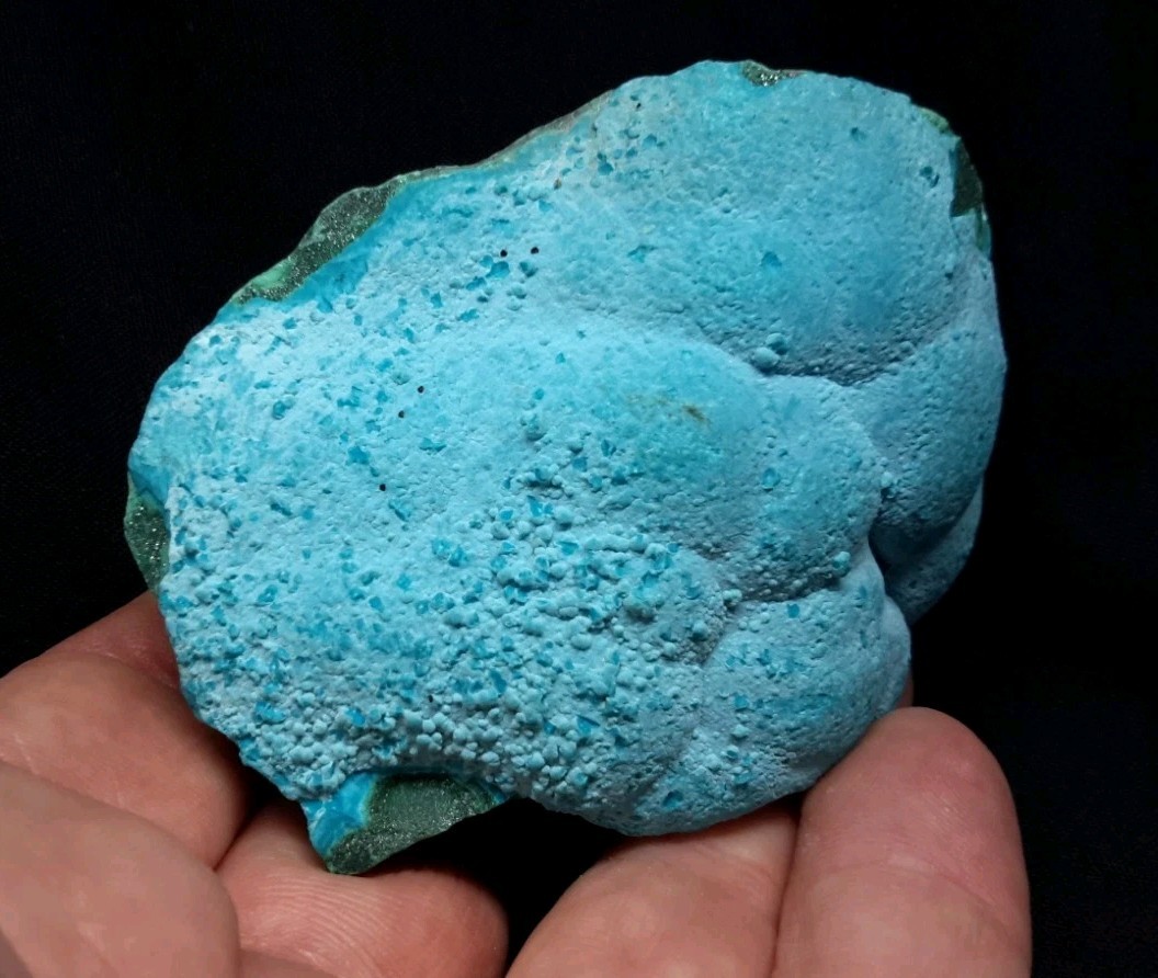 3″ CHRYSOCOLLA on MALACHITE from the Democratic Republic of Congo