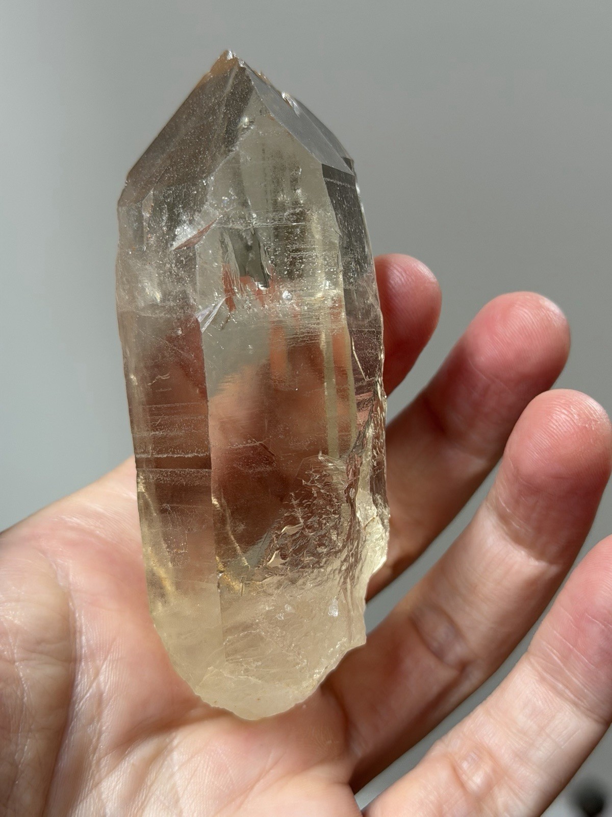 Natural Citrine Quartz Crystal Optical Quartz Brazil Citrine Crystal Quartz