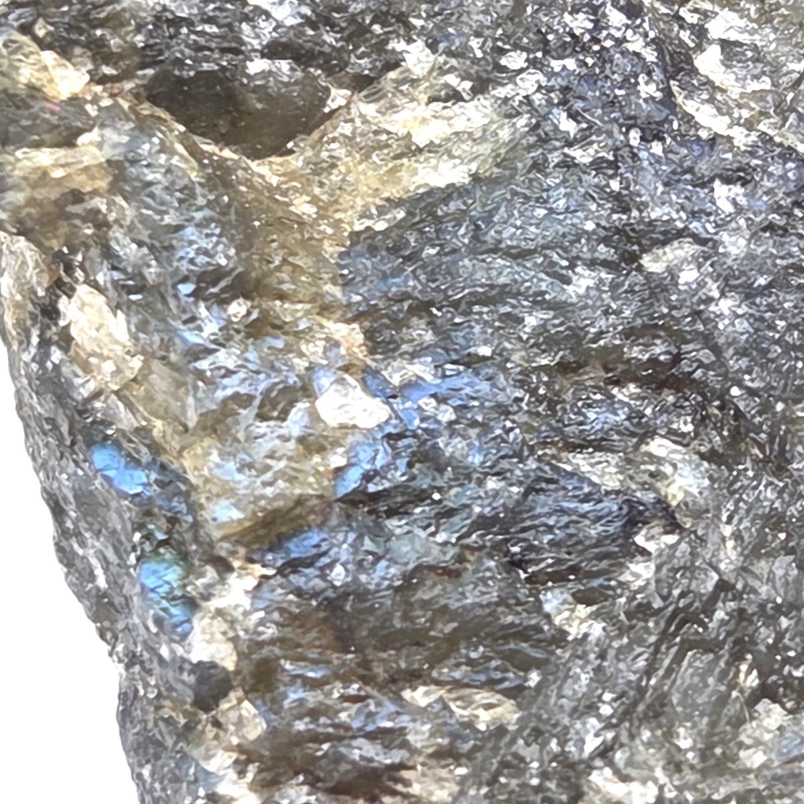 Mixed Natural Crystals – Barite, Malagasy Quartz, Labradorite – In Mini Boxes