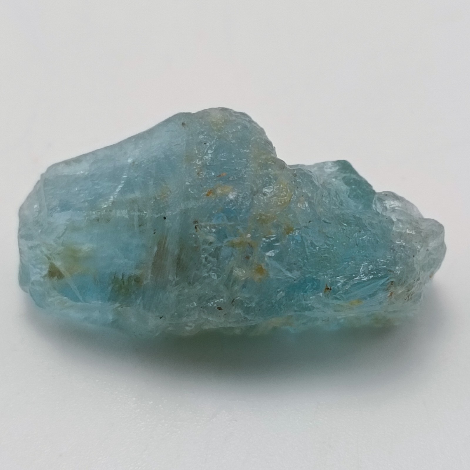 Natural Blue Aquamarine Rough 24.95 Ct 26x12x13 mm – Raw Gemstone For Collection