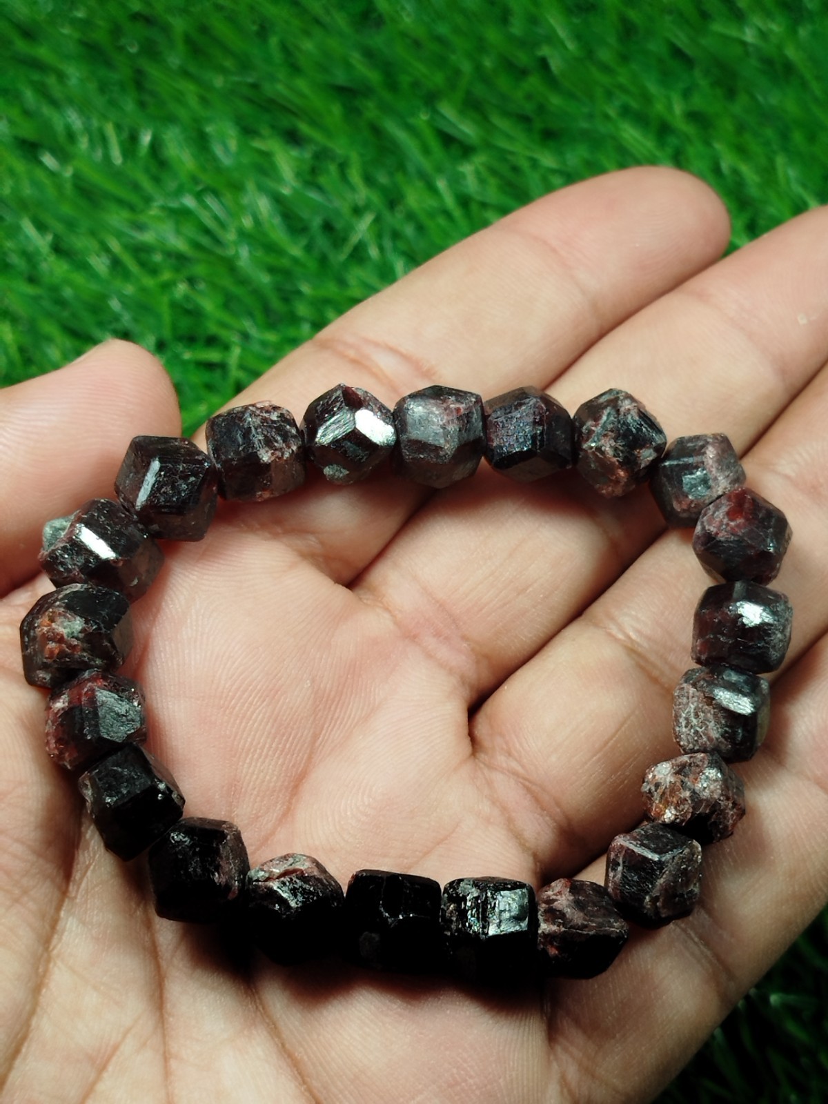 Almandine Garnet Stackable Bracelet From Skardu Pakistan 43 Grams