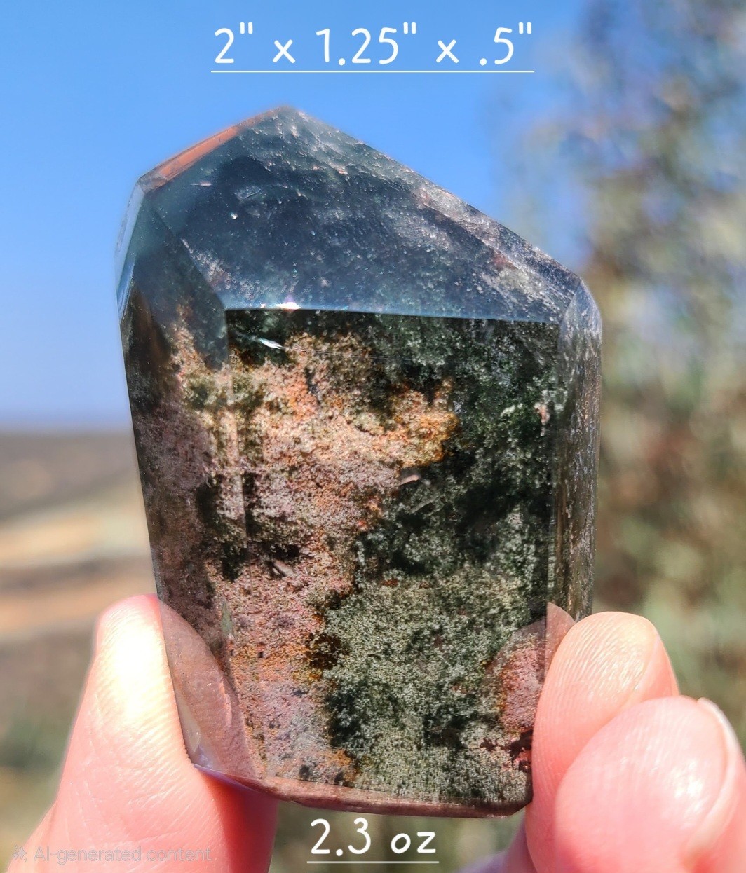 Garden Quartz Specimen In Vibrant Colors