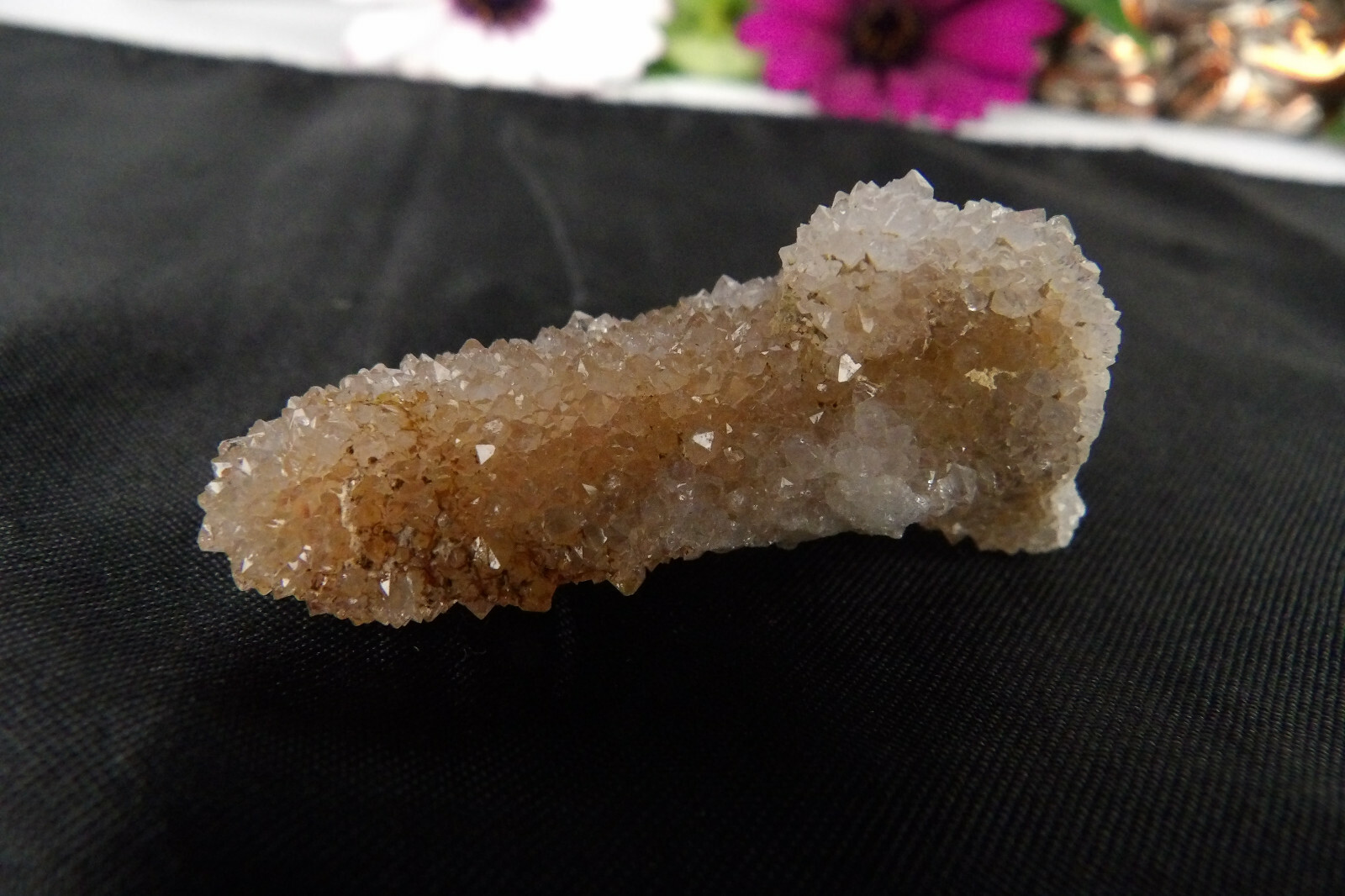 Spirit Quartz Druzi/Druzy Cactus Crystal with Haematite 14-20g Choose your piece