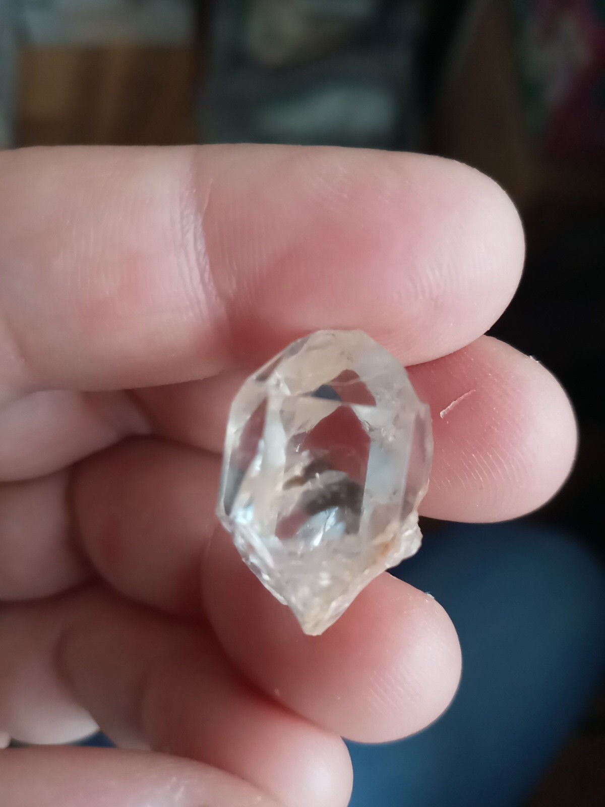 GORGEOUS RARE AAA GRADE HERKIMER DIAMOND QUARTZ NATURAL ANGEL PORTAL CRYSTAL