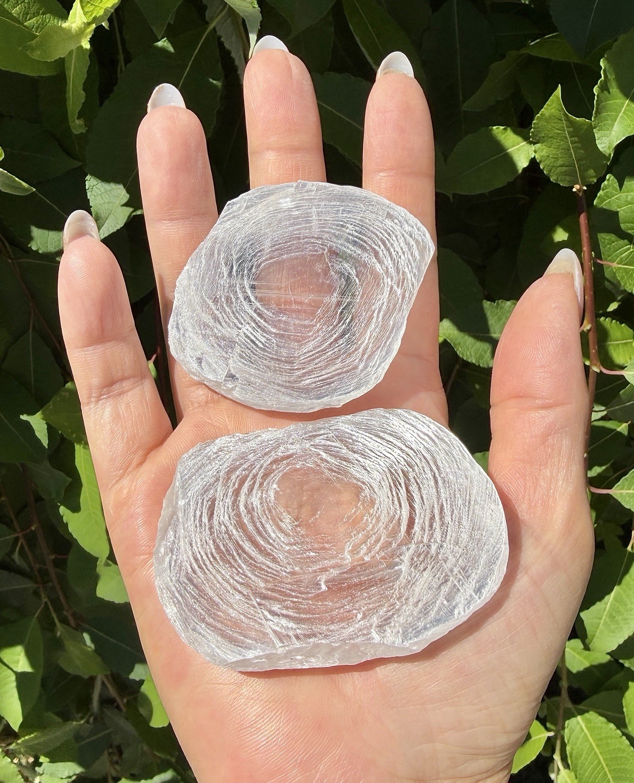 Wholesale Lot 2 Lbs Natural Fingerprint Selenite Rough Crystal Healing Energy