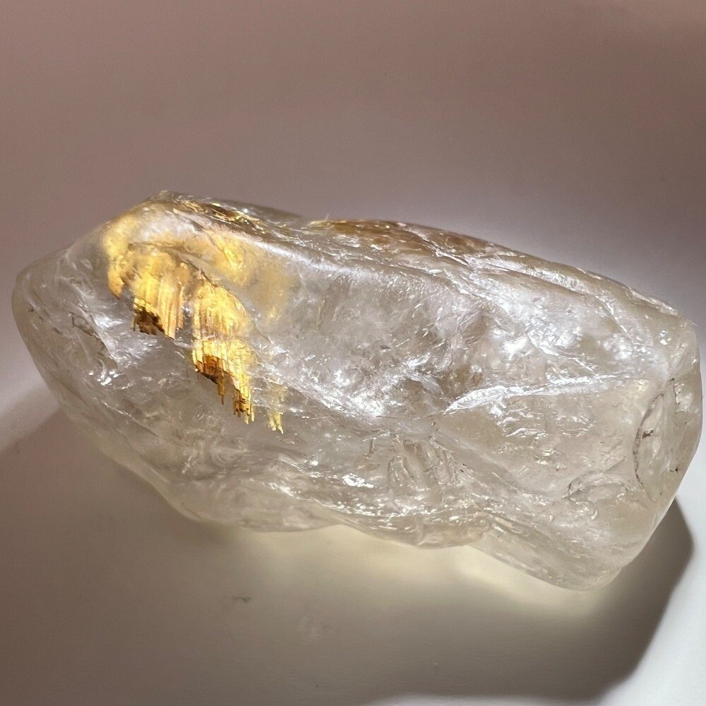 Golden Rutilated Quartz Crystal Freeform