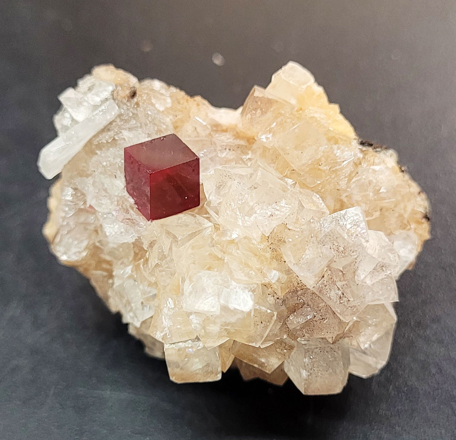 210 Ct. Rhodochrosite Crystal Sweet Home Mine Colorado Natural Raw Stone Crystal