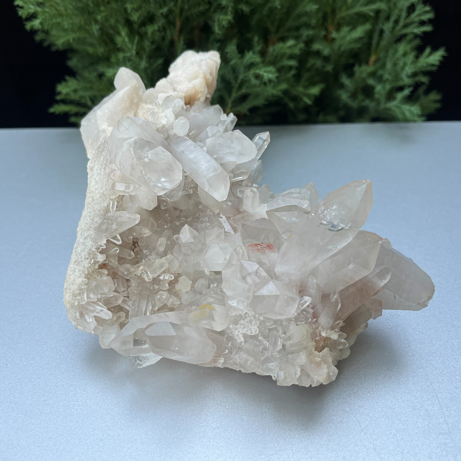 Gorgeous Natural White Himalayan Quartz Raw Minerals Stone 1.69lbs Specimen