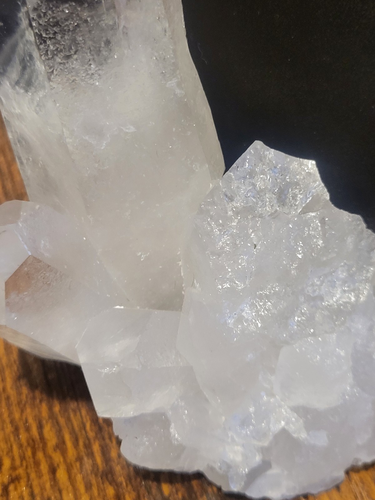 290g Natural White Clear Quartz Cluster Crystal Mineral Healing Stone (B4)
