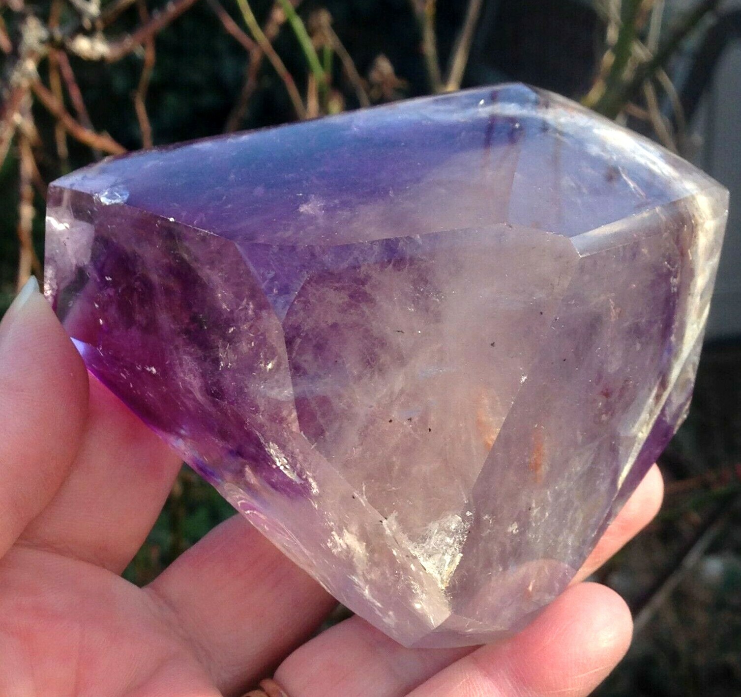 Amethyst Crystal Freeform Insight Focus Clairvoyance Wisdom 360g 9x7x4.6cm