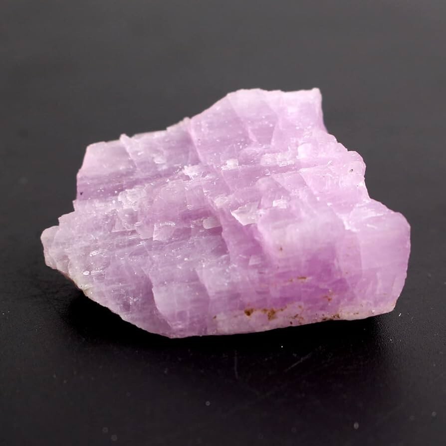 Raw kunzite Crystal Rough kunzite Gemstone Rocks Healing Crystal Home Decor