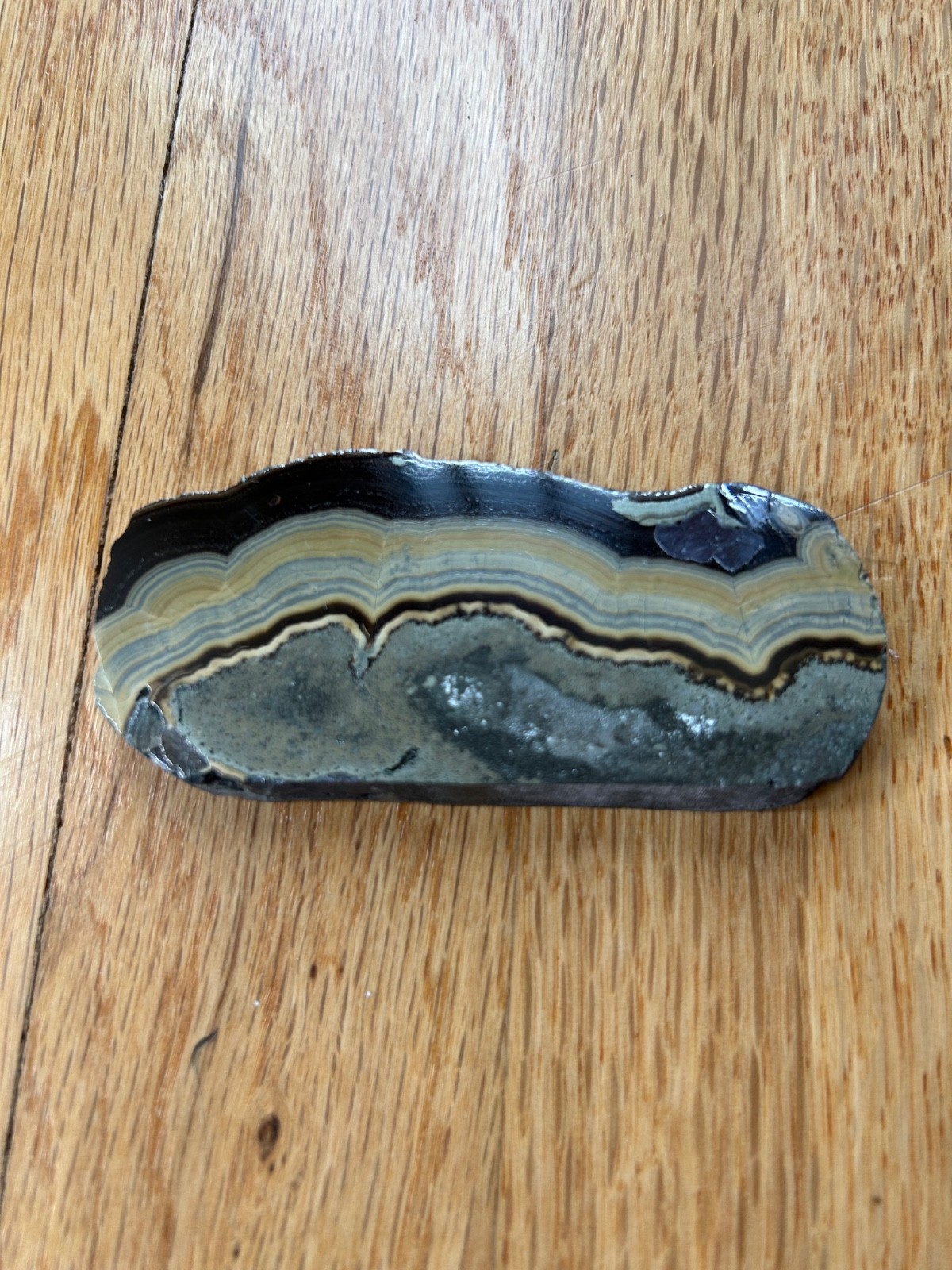 Beautiful Natural Schalenblende Slab 120g 3.75 inches