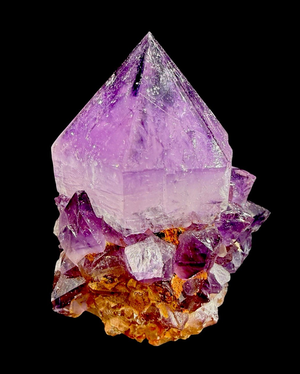 Quartz Var. Amethyst Crystals : Boekenhouthoek . Mpumalanga , South Africa 🇿🇦