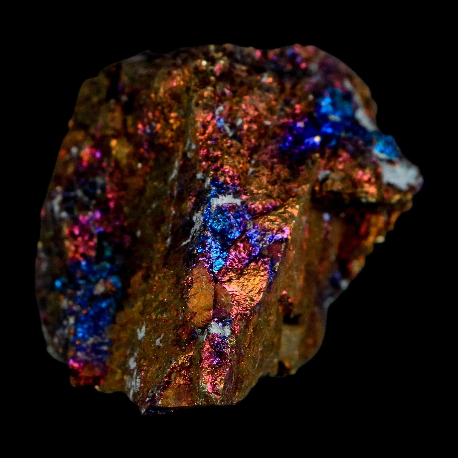 2.6″ Chalcopyrite Bornite Brilliant Multicolored Peacock Ore Chihuahua Mexico