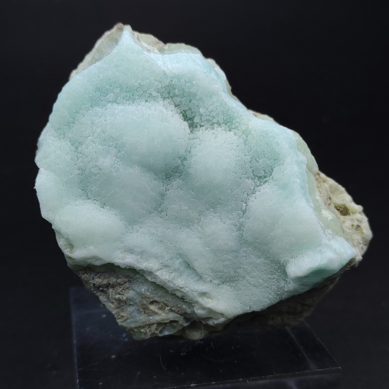 Blue Aragonite Specimen, Bubbly Shape Structure From Afghanistan, 152 Grams