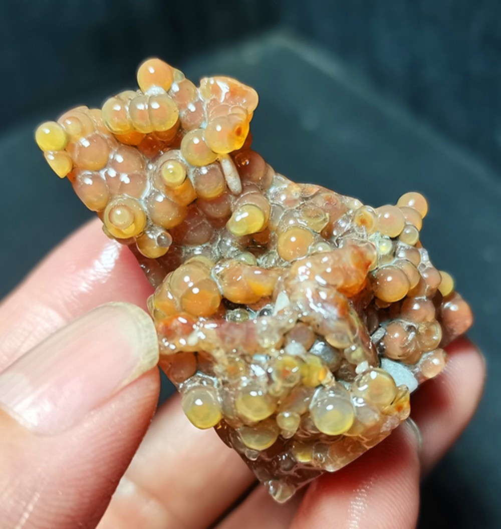 Rare 38.2G Natural Orbicular Ocean Jasper 8th Vein Rough Healing A131