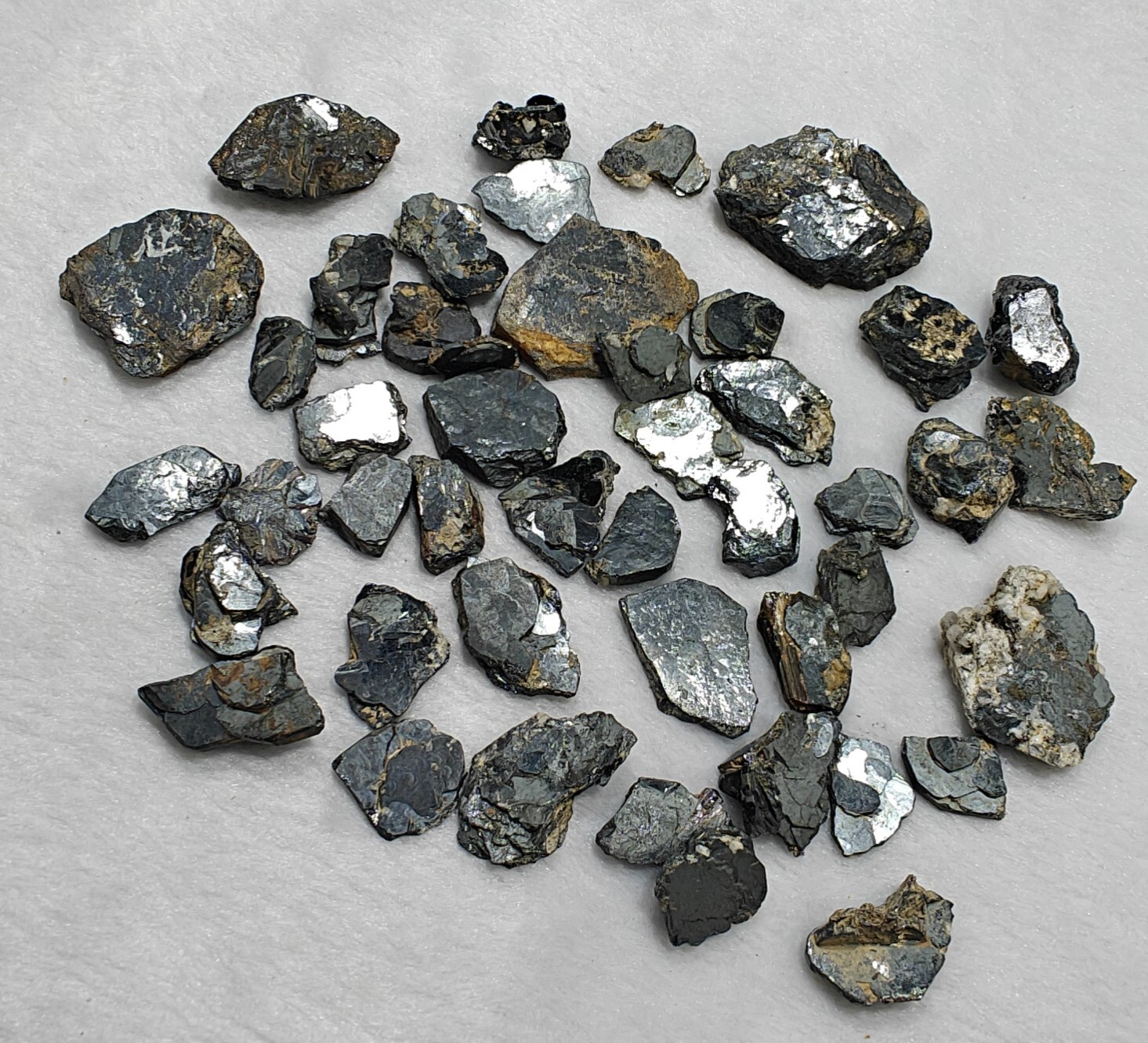 220 grams Natural Hematite Collection