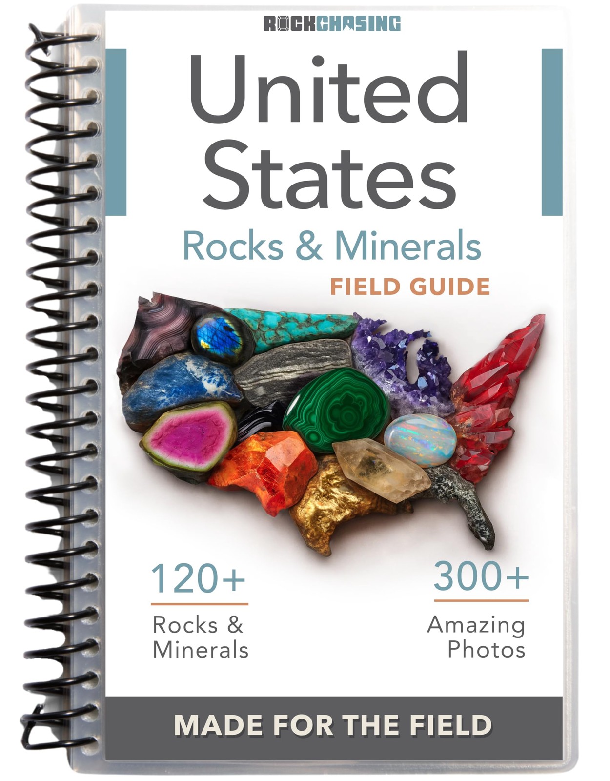 Rocks and Minerals of the United States Identification Field Guide | Thick…