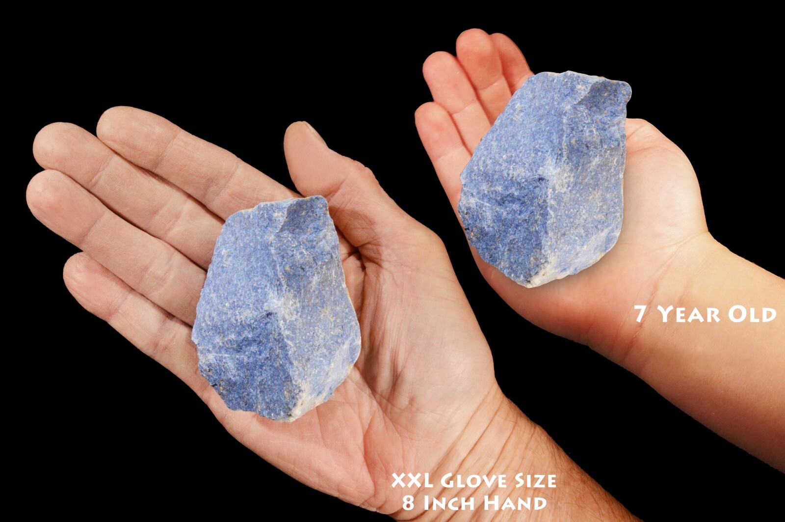DUMORTIERITE 3 1/2″ 8-12 Oz Rough Rock Mineral Specimen Chakra Healing Crystal