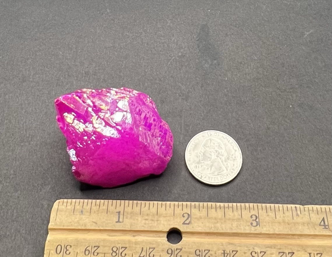 Pink Aura Genuine Quartz 69g