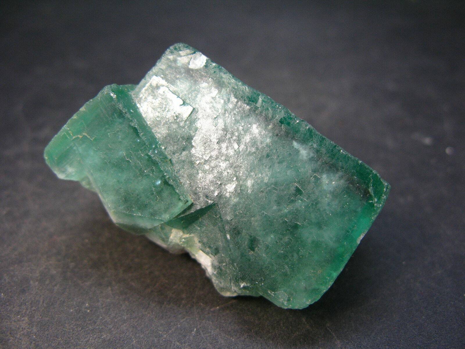 Gem Green Fluorite Cluster From United Kingdom – 2.2″