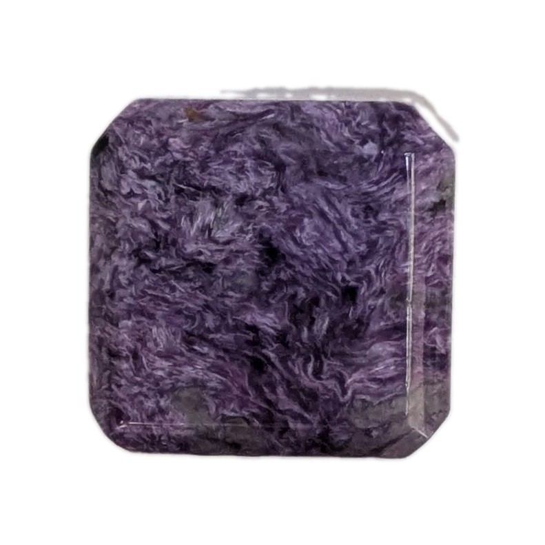 Natural Russian Charoite Crystal Cube Polished Mineral Display 67 Grams