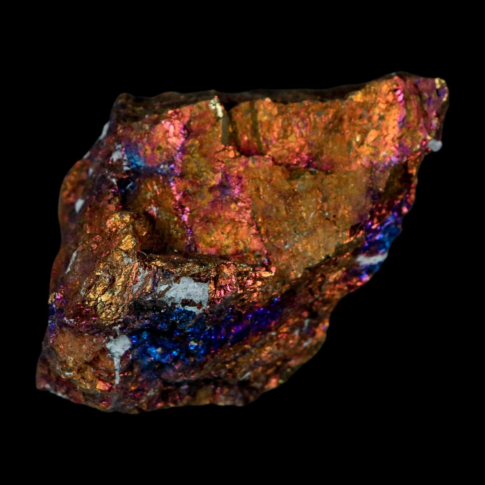 2.6″ Chalcopyrite Bornite Brilliant Multicolored Peacock Ore Chihuahua Mexico