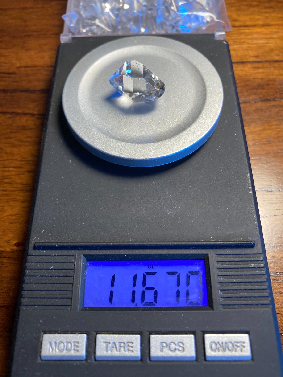 ONE Herkimer NY diamond AAA MEDIUM 14mm to 19mm Jewel grade! up to 3/4 inch