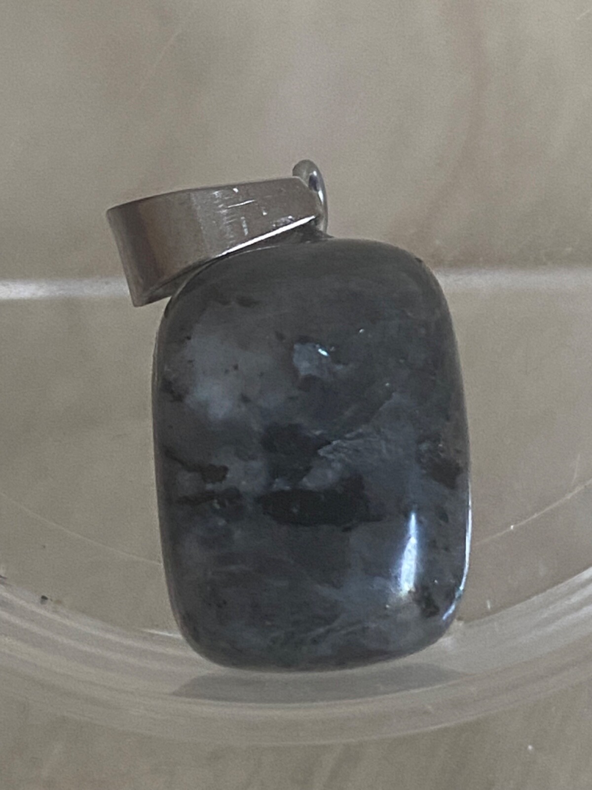 Natural Gemstone Crystal Chakra Irregular Shape Tumbled Stone Pendant