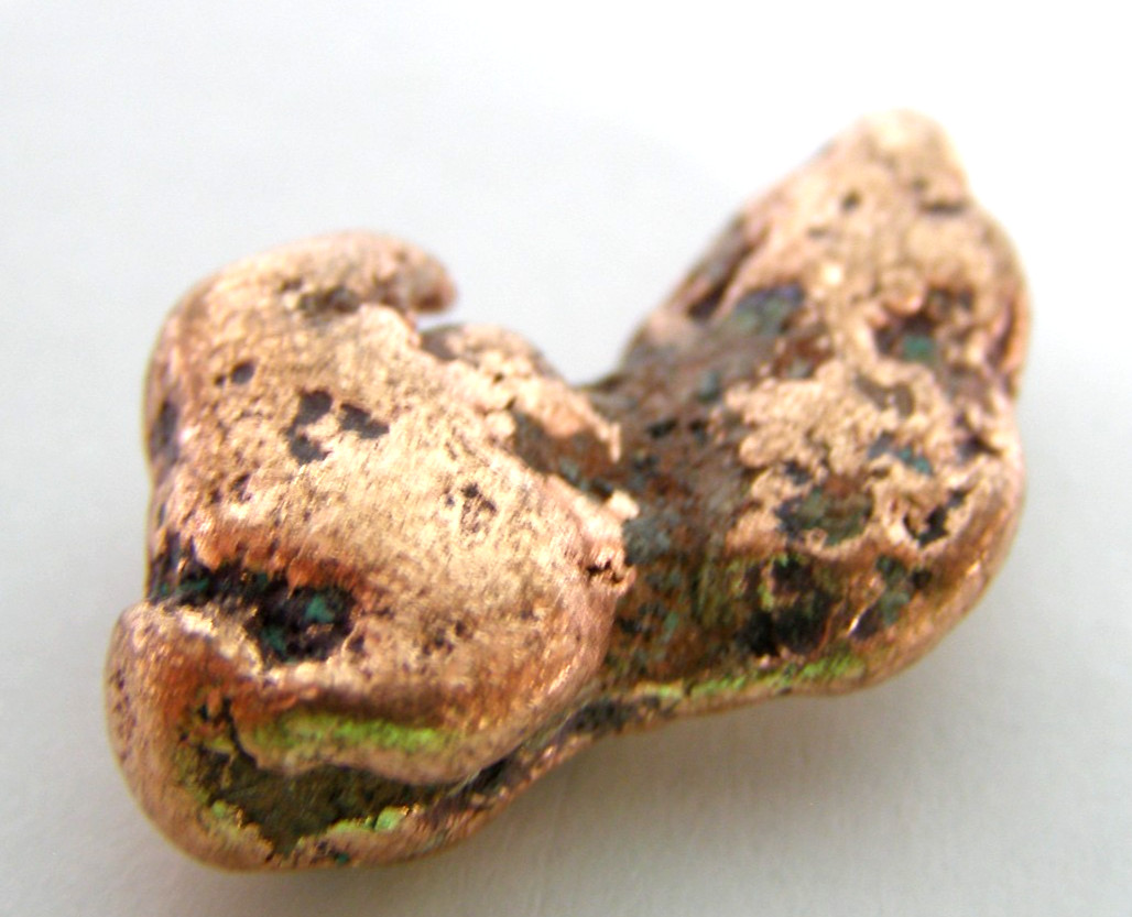 NATIVE COPPER NUGGET – USA – 2.5 x 1.6 x 0.8 cms 9.89 gms #12