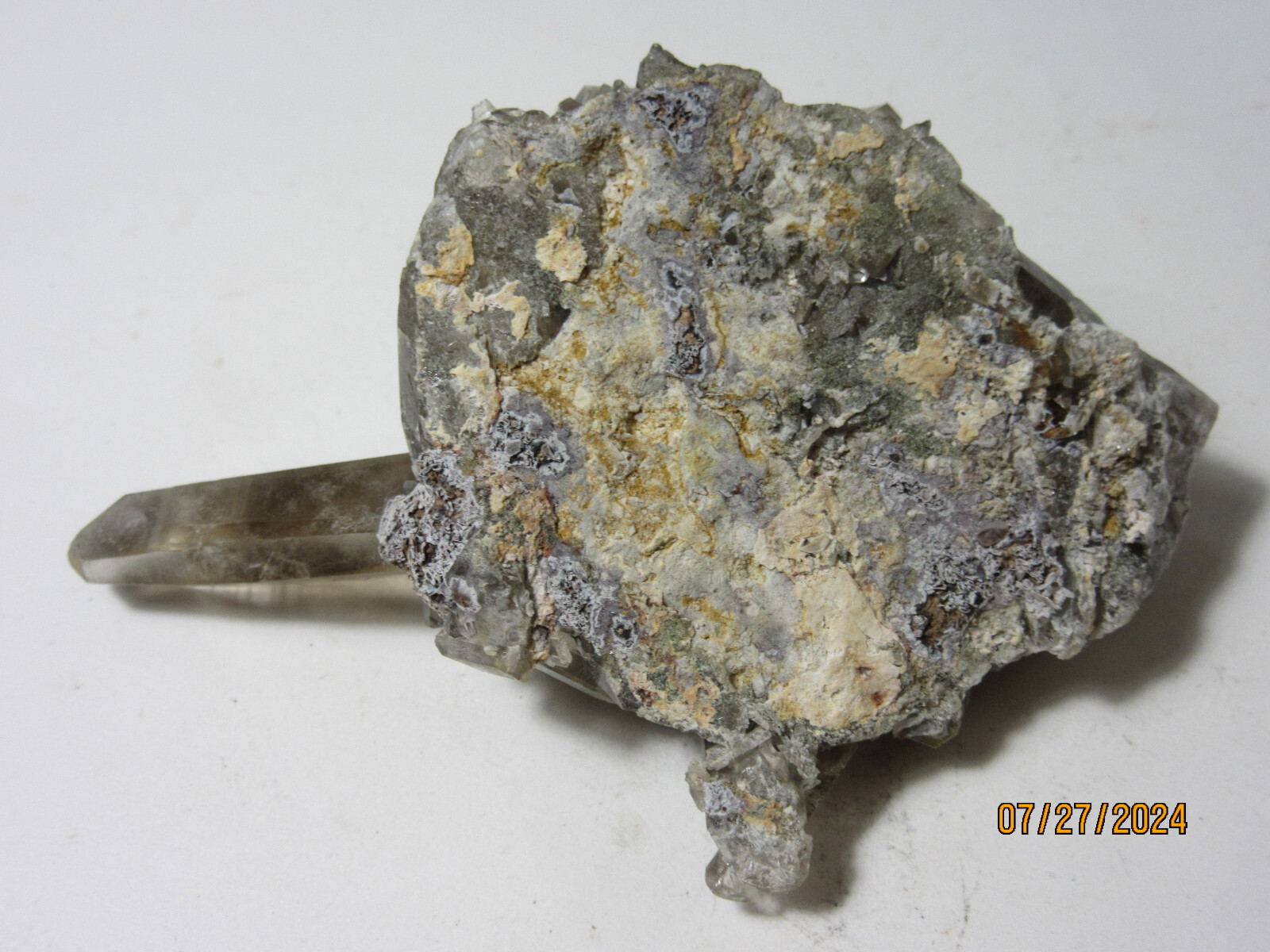 Smokey Quartz Crystal Point 3 1/4″ Cluster 2.12 oz. Collectible SQPCC-2.12-10