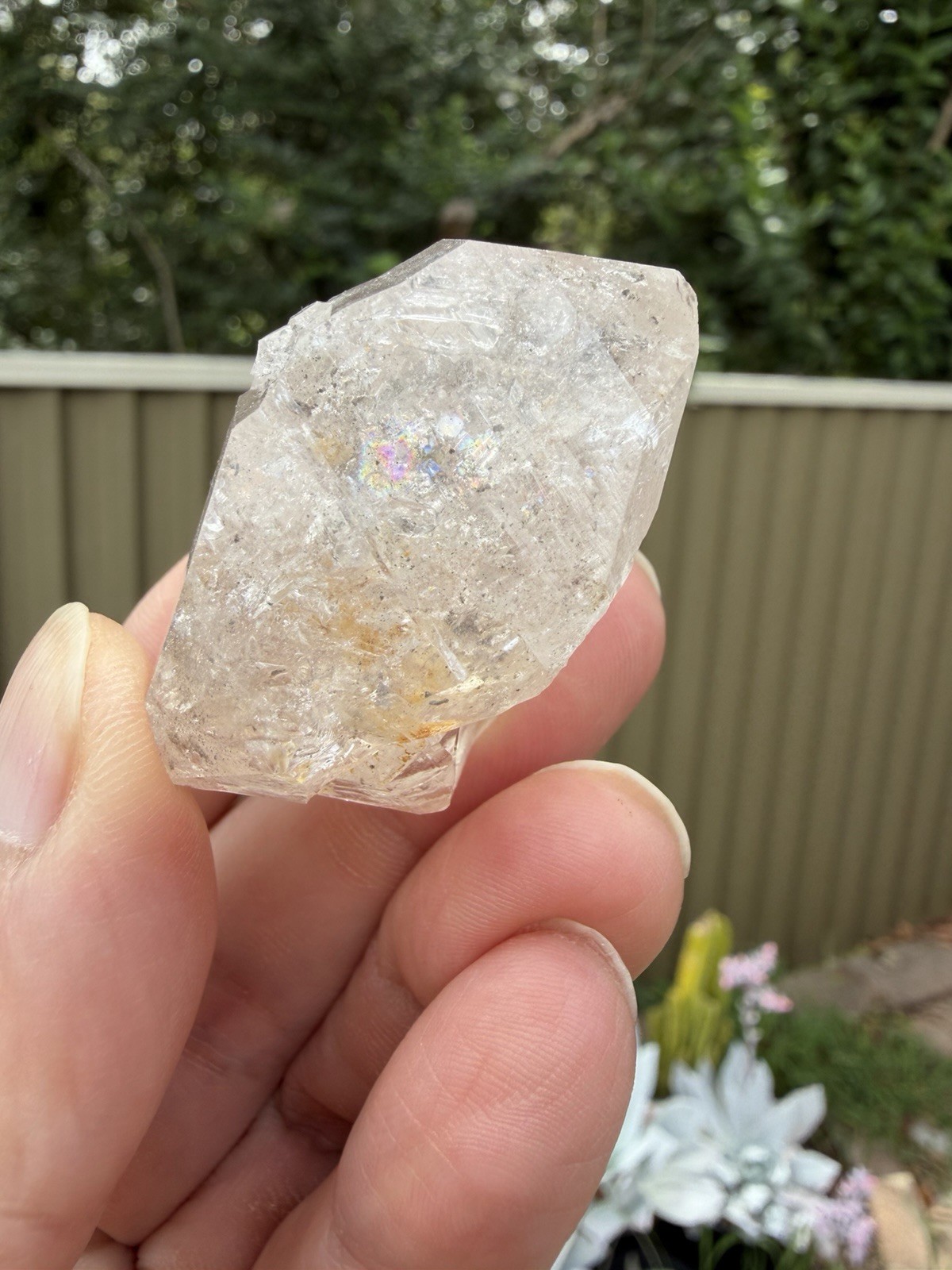 Fenster Quartz Double Terminated Mt ida Arkansas United States 4.8x3x2.6cm Nice