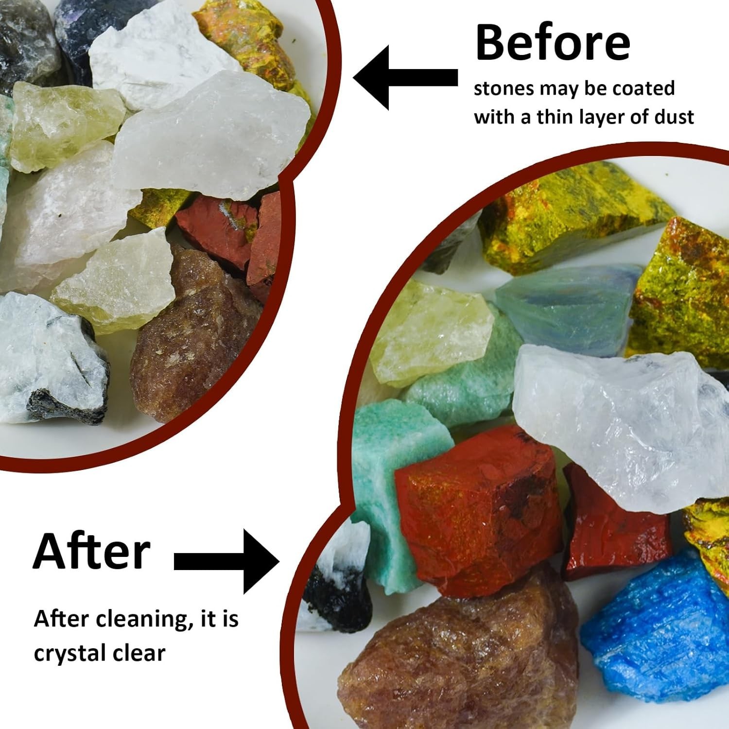 Irregular Pink Opal Raw Crystals 1.2-2.0” for Meditation & Decoration (3.5 oz)