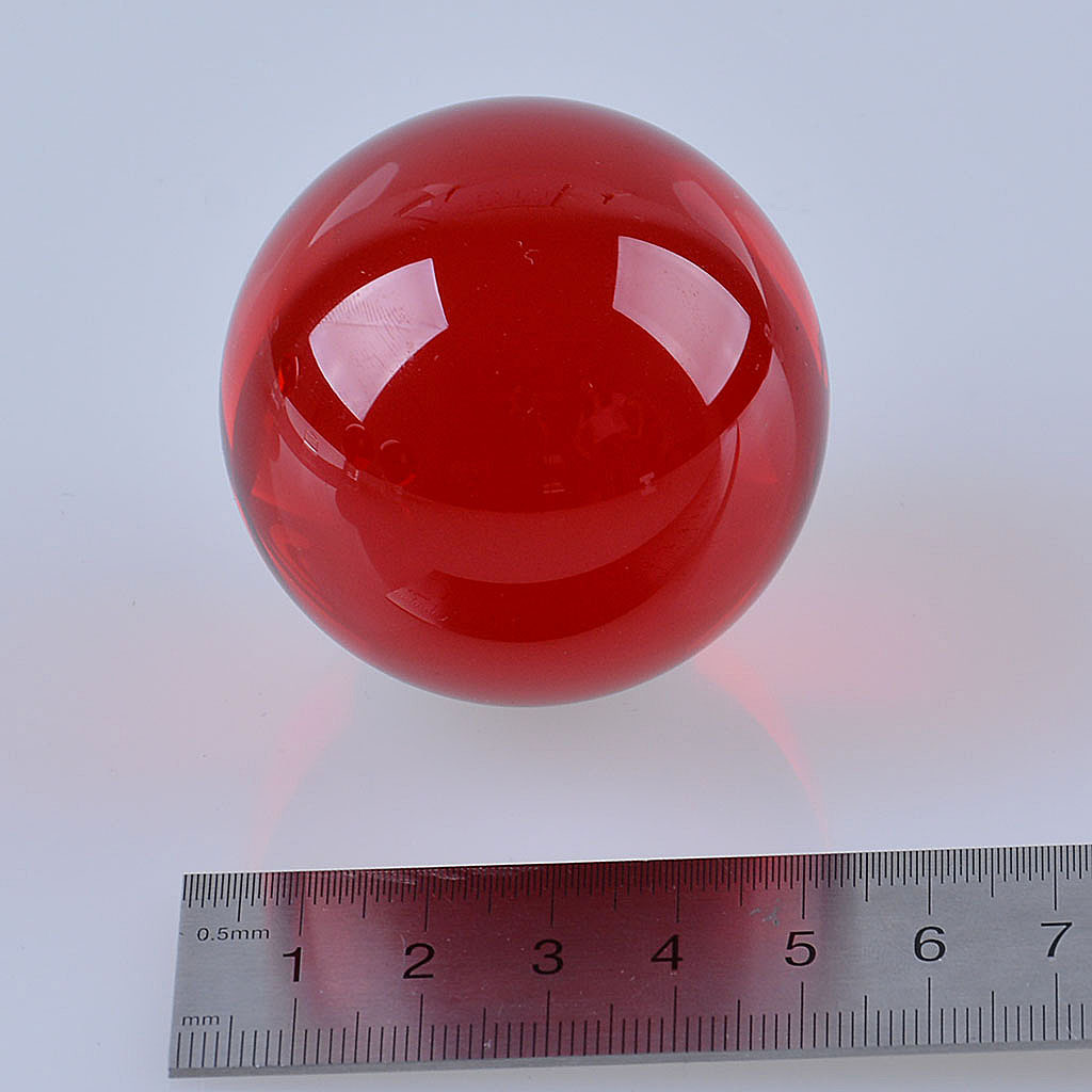 LONGWIN 50mm Quartz Crystal Ball Sphere Healing Crystals Photo Props Free Stand