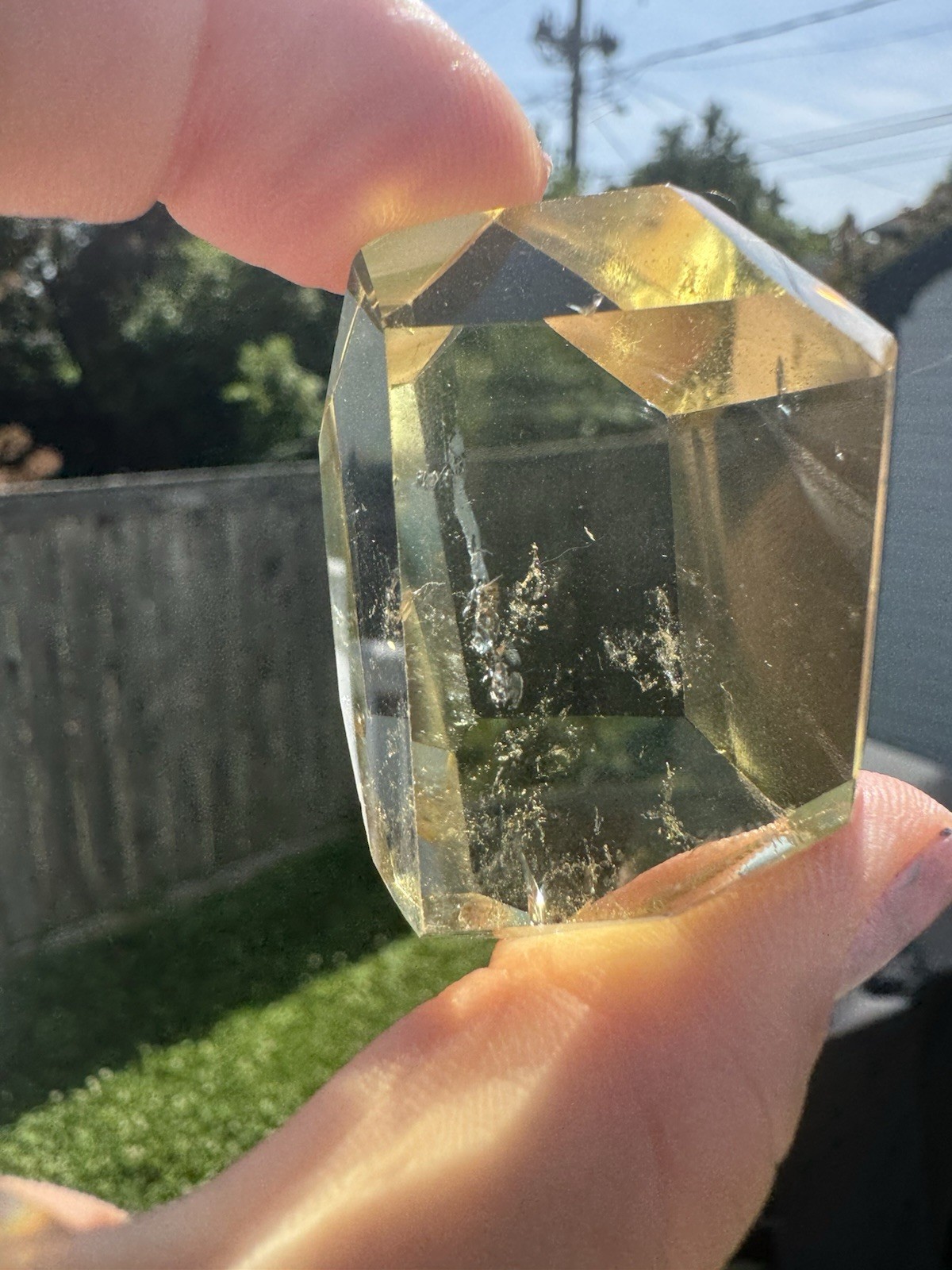 Super Clear Citrine Freeform 45 Grams