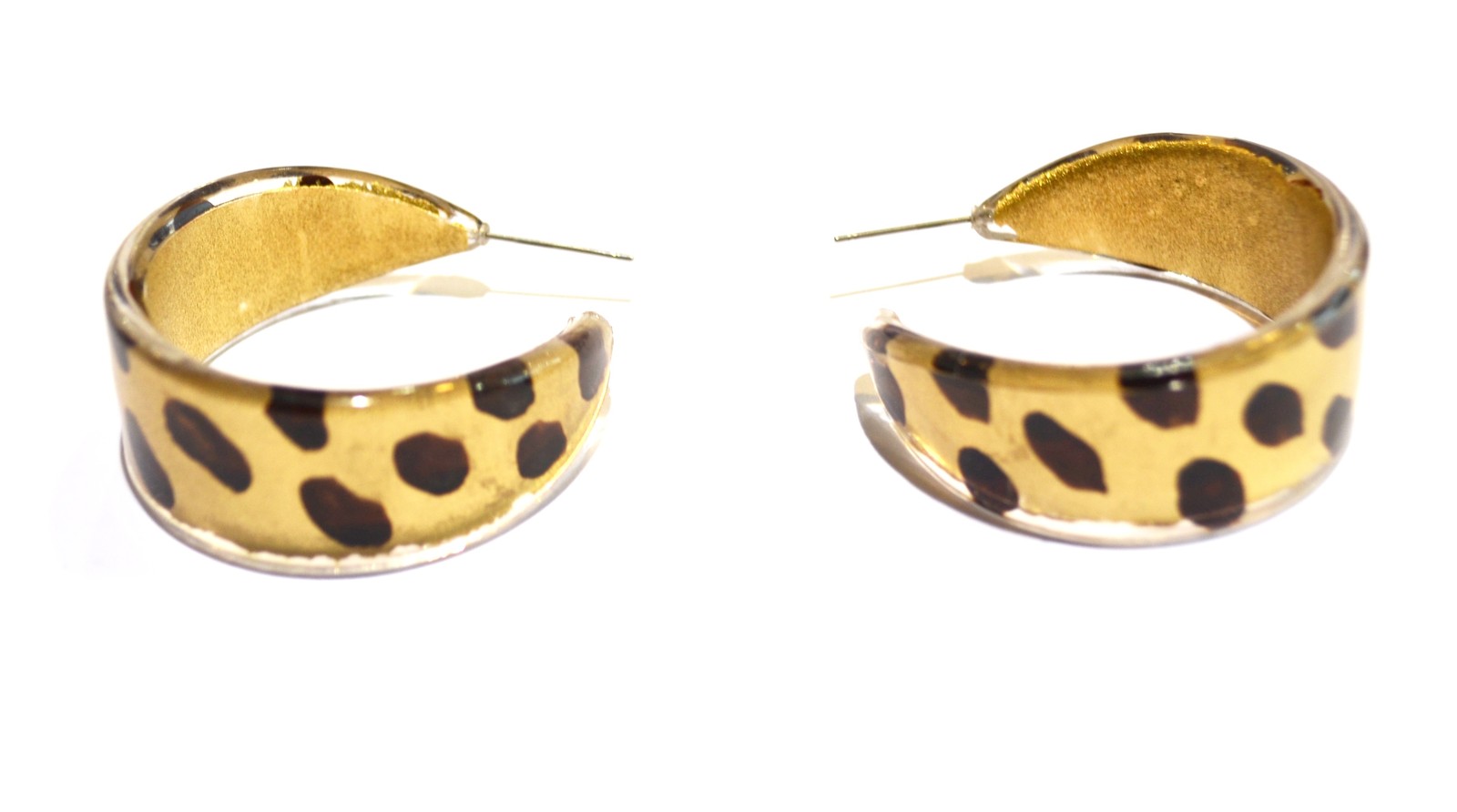 leopard hoop earrings Jewelry