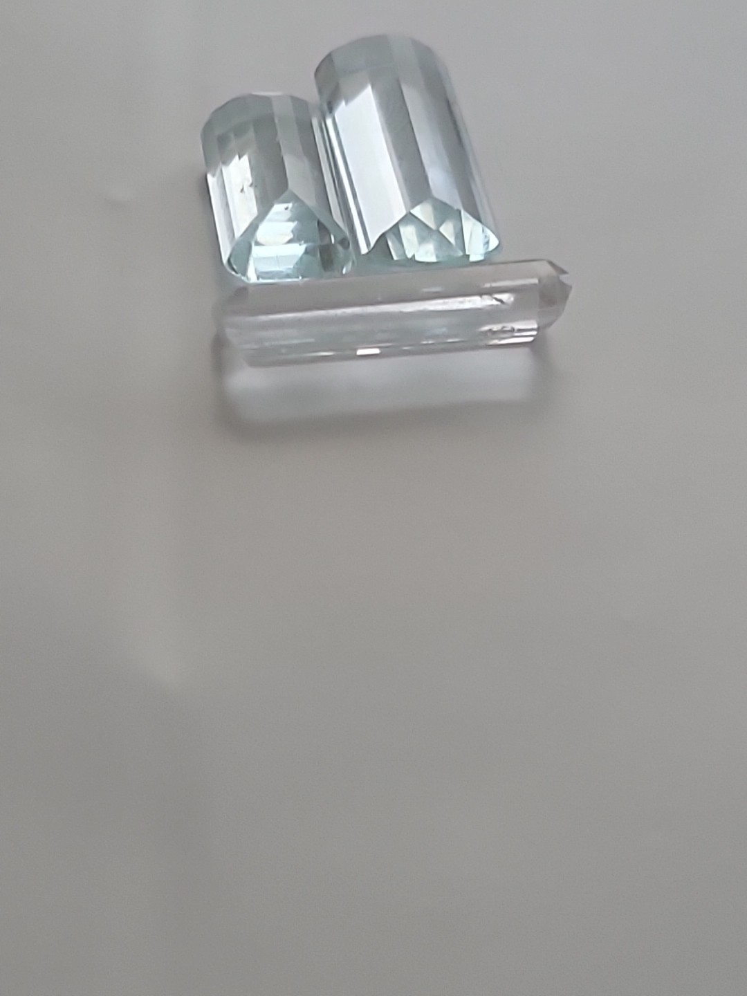 Beautiful Natural Color Aquamarine Mix Cut From Skardu Pakistan (Single Peice)