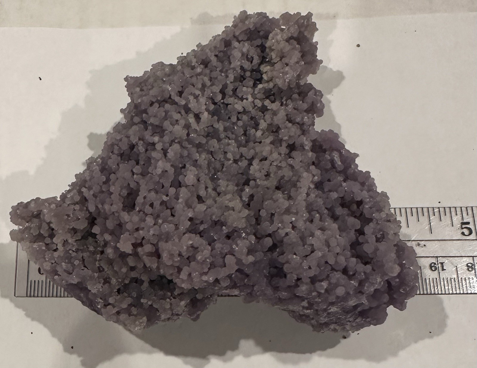 235 gram 4×4″ Grape Amethyst/Agate Quartz from Indonesia – Fine Mineral Specimen