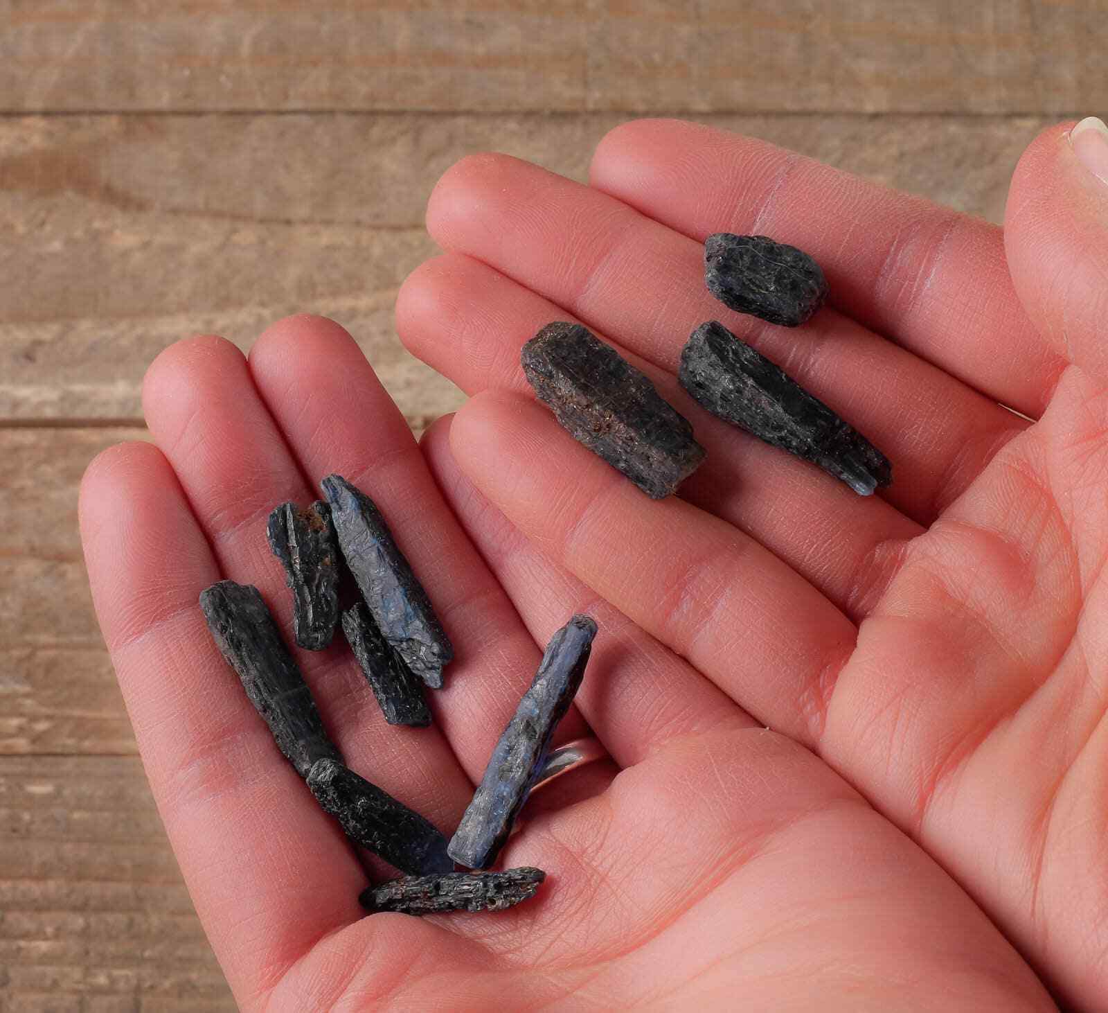 Gemmy Cobalt Blue Raw KYANITE Crystal Blades Gemstones for Jewelry Making, E0789