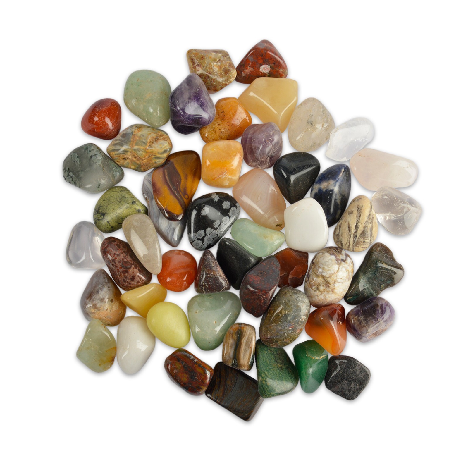 Mixed Gemstones x 8 2.25-3.5 cm (GSMX B8)