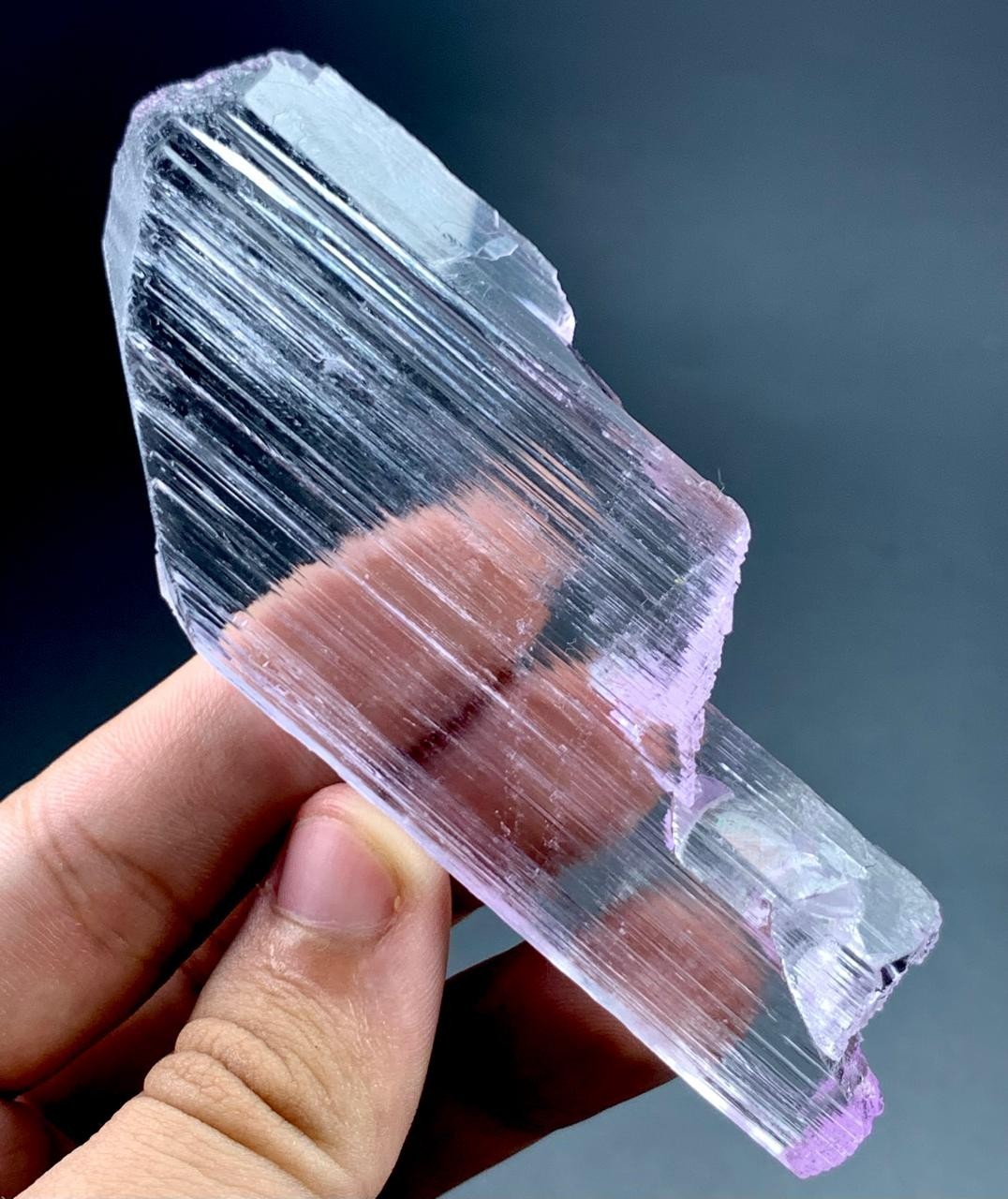 295 Carat Natural Pink kunzite Crystal Specimen From Afghanistan