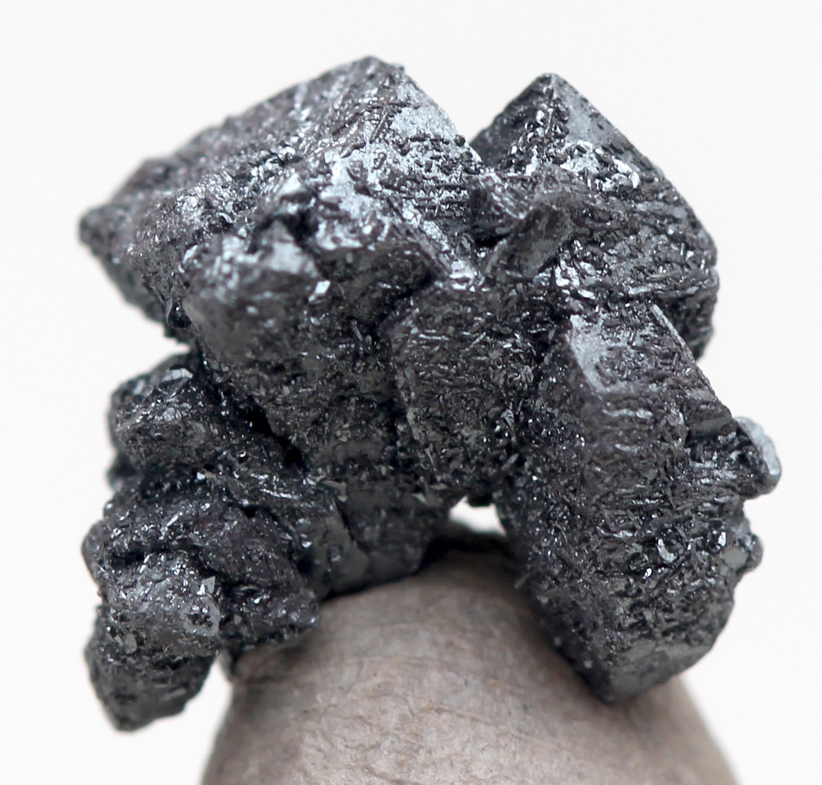 HEMATITE PSEUDOMORPH After MAGNETITE Crystal Mineral Specimen Cluster ARGENTINA